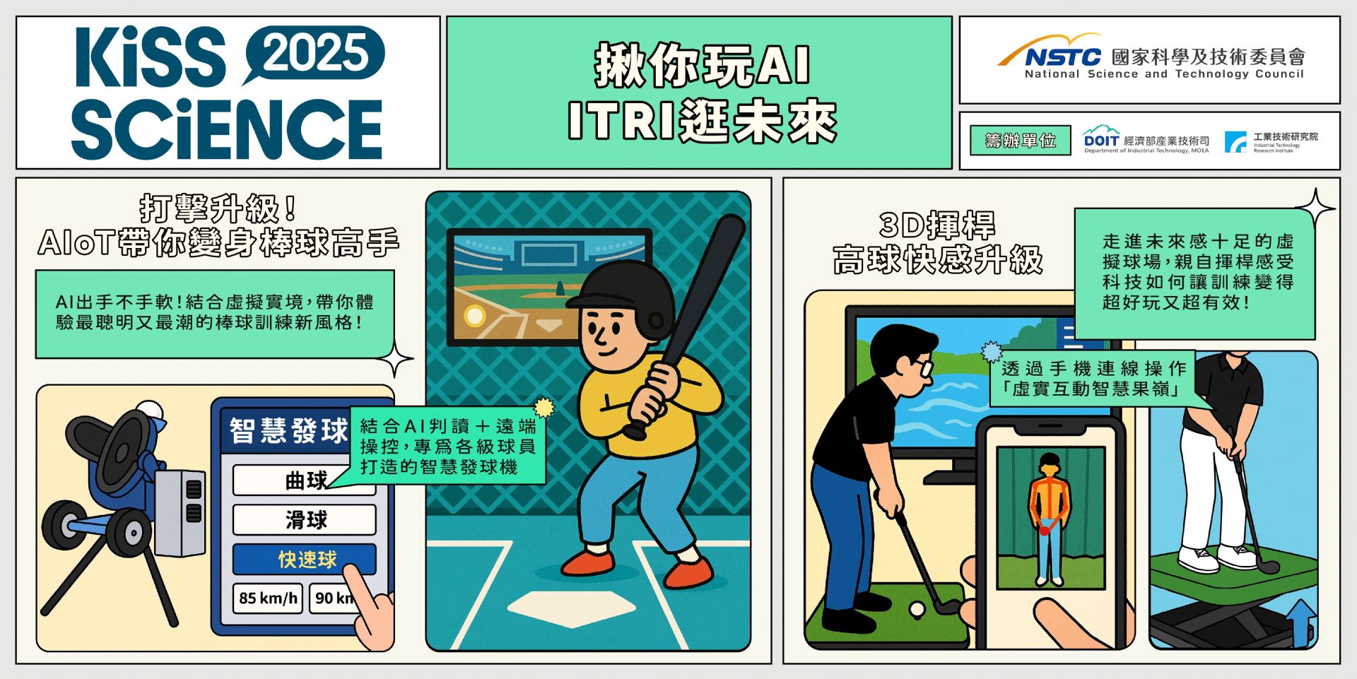  揪你玩 AI  ITRI 逛未來