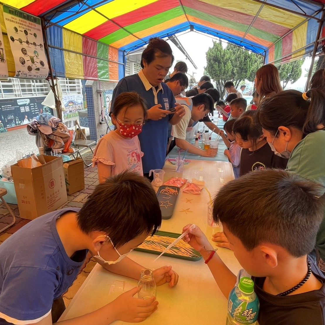 圖1：科普攤位市集活動